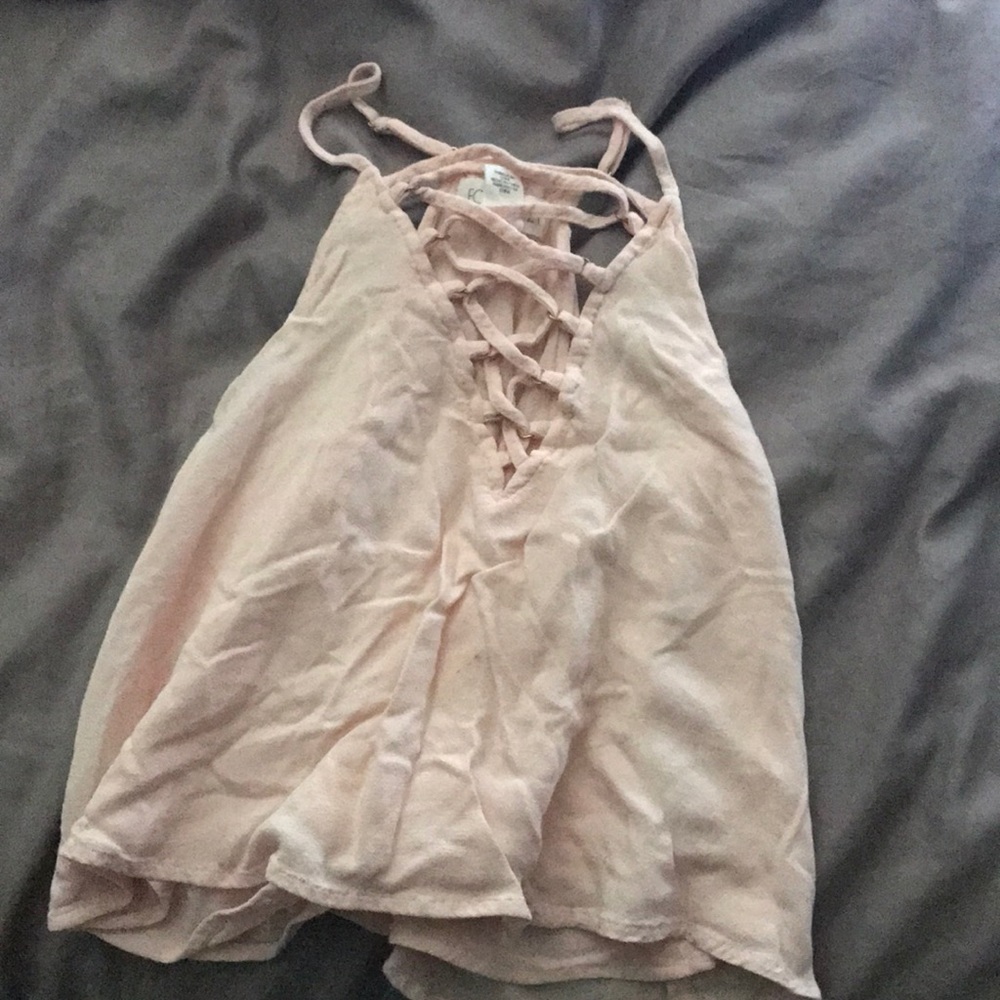 light pink going out top